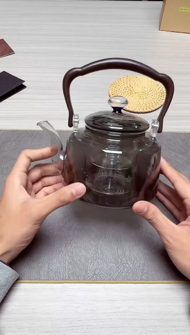 【闪购商品】茶具茶周边茶道用品#星空提梁煮茶壶烟灰