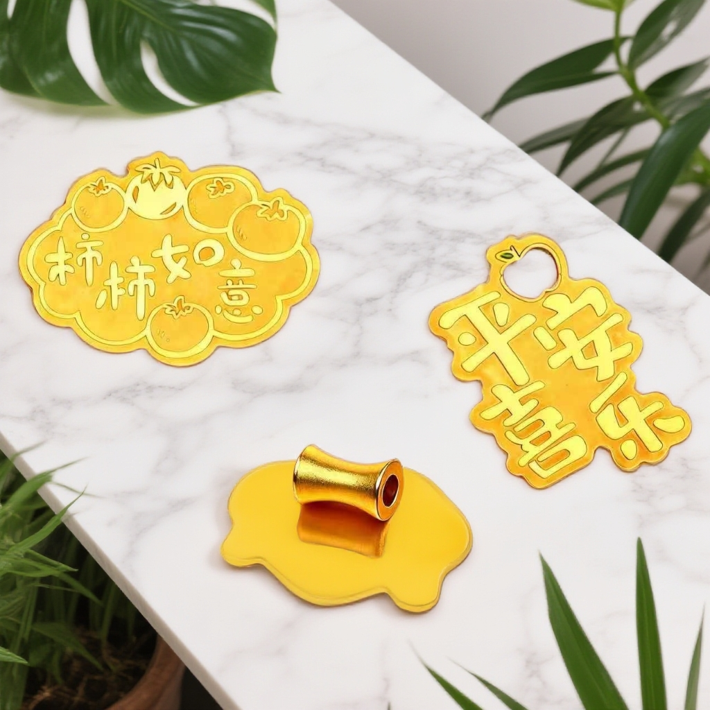 【天天专属】6m 手工雕竹节珠 送隔珠送配件手机贴一物一证时尚百搭