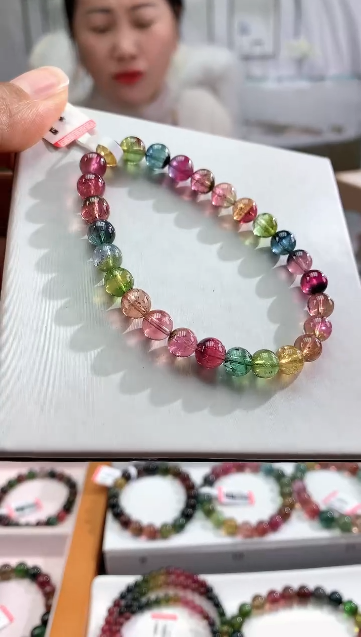 【闪购商品】碧玺手链未镶嵌多样性发一条