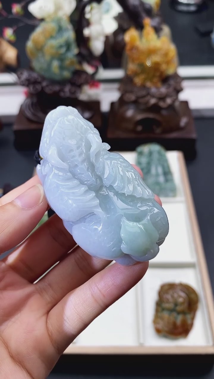 颈饰未镶嵌翡翠天然缅甸A货翡翠