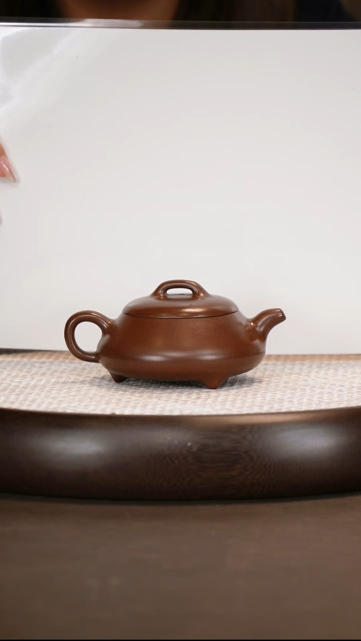 【谈俊祥】矮石瓢 紫玉金砂 200c+套杯+顾老杯