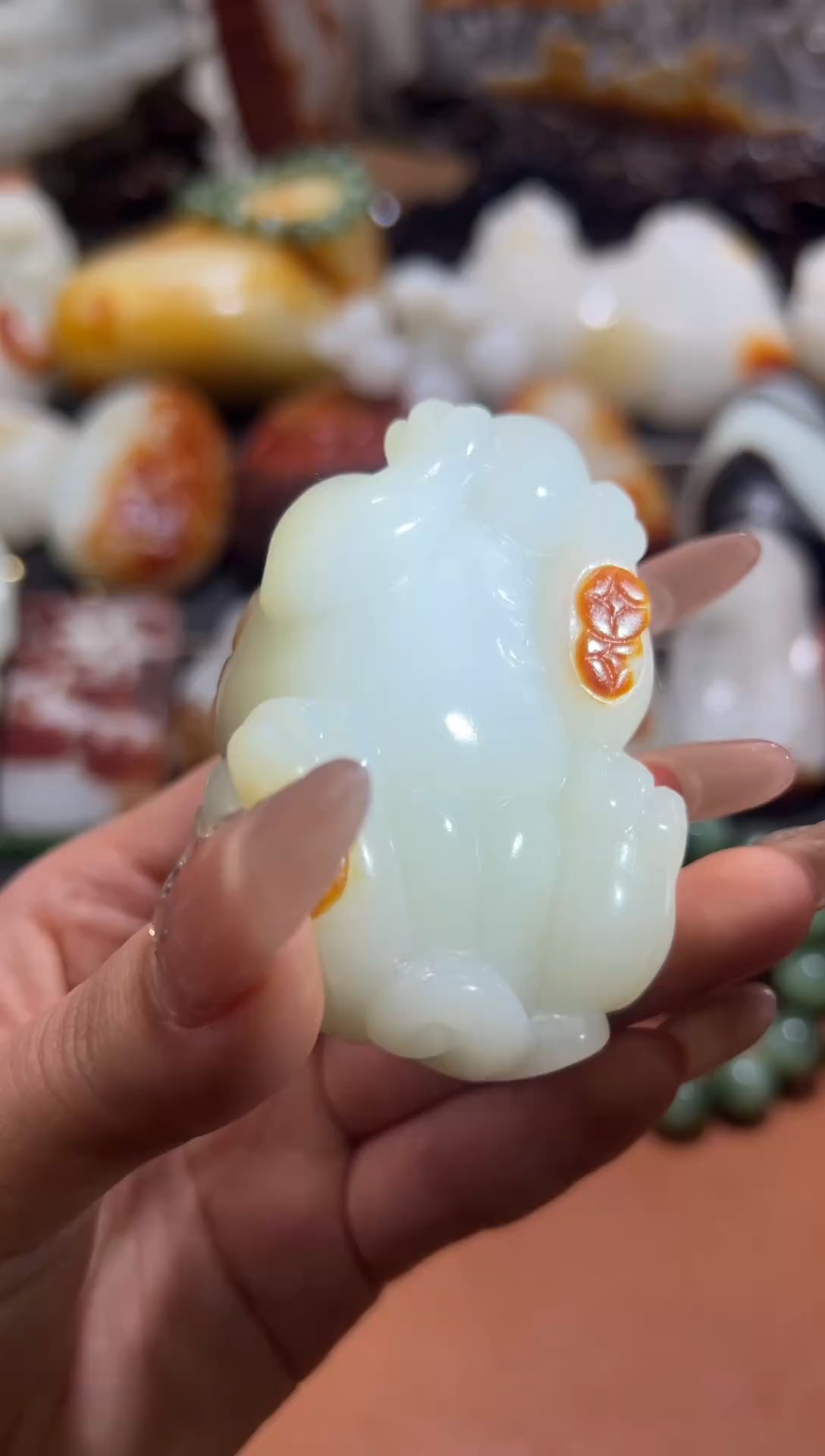 未镶嵌和田玉把件顺****6和田玉