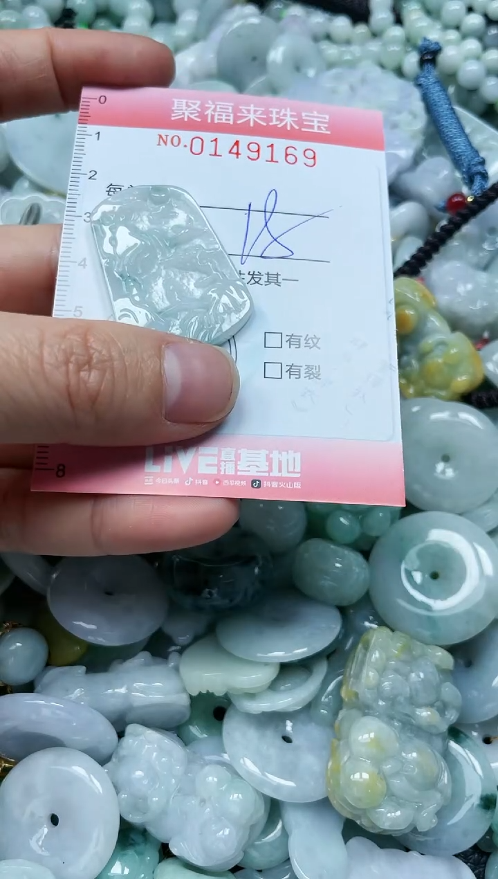 翡翠未镶嵌颈饰闪购0149169