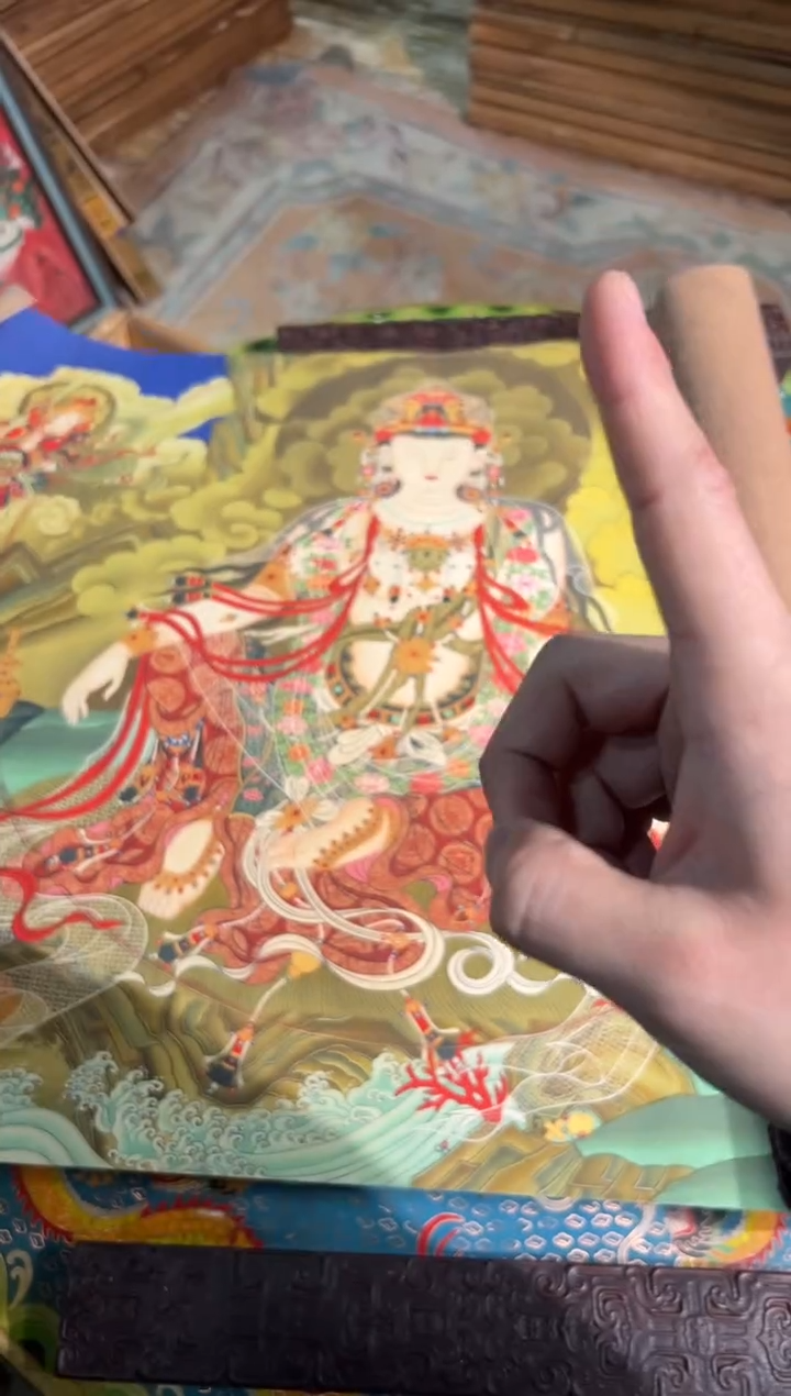 卷轴画卷轴画奥奥的唐卡123