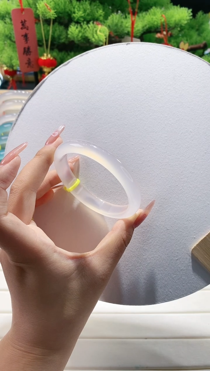 【闪购商品】玛瑙/玉髓手镯未镶嵌123-58