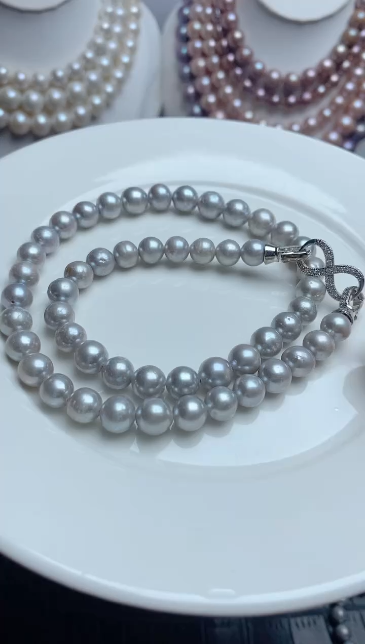 淡水珍珠未镶嵌颈饰0016