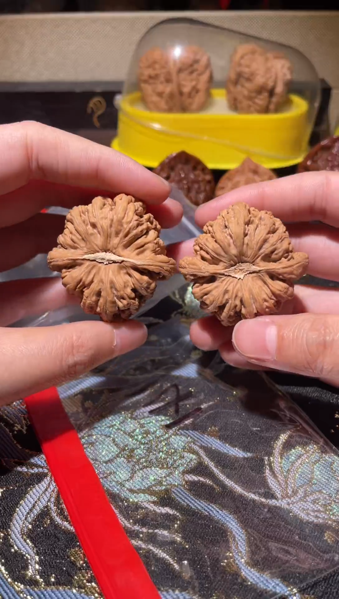 把件文玩核桃123承德密纹40