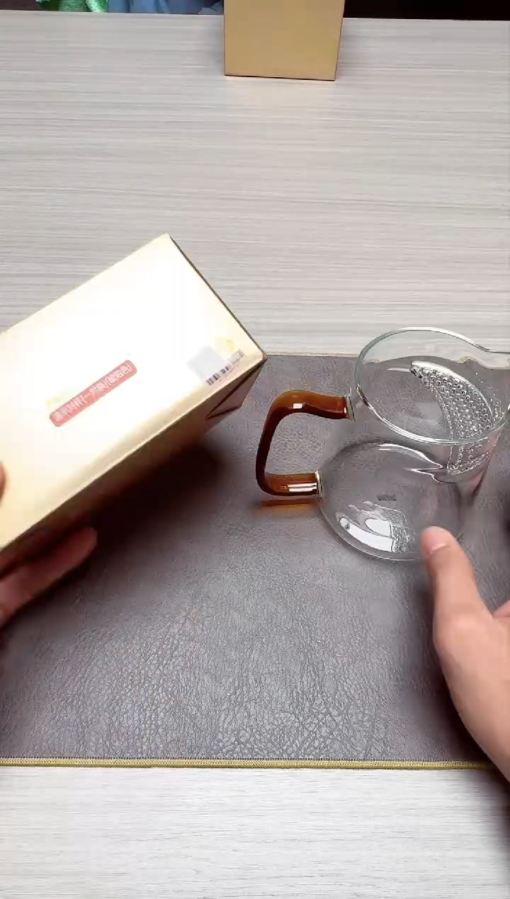 【闪购商品】风谜#新月煮茶器琥珀+禾器#清禾对杯琥珀