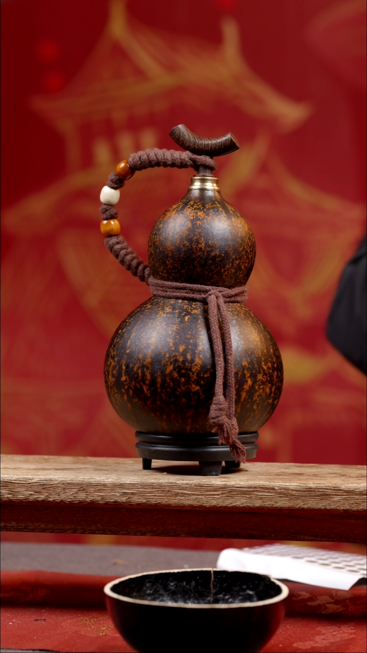 821尾货款大漆精品葫芦4-500ml