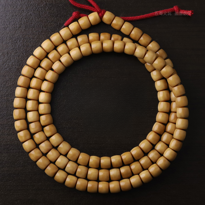 S1203*4【定制龙脊】精工高抛龙脊菩提108文玩长串（多样性发其一）
