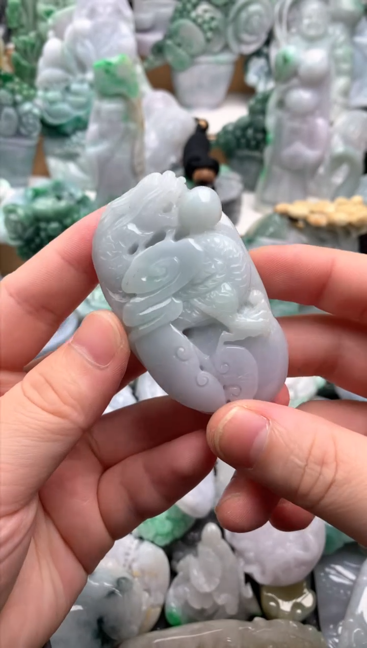 吊坠(不含链)未镶嵌翡翠1