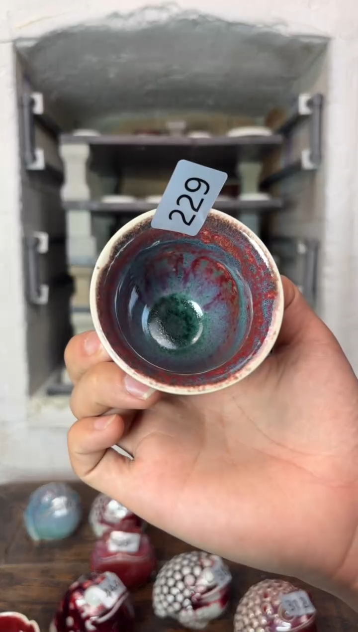 【闪购商品】摆件钧瓷窑变精品茶器