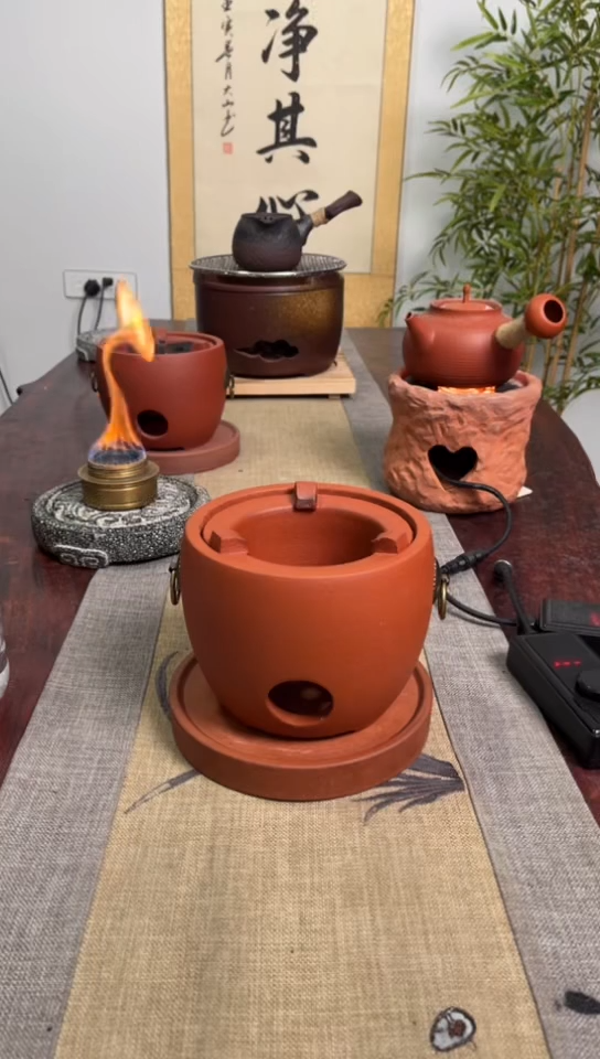 【闪购商品】圆口炉（送红泥炉垫）