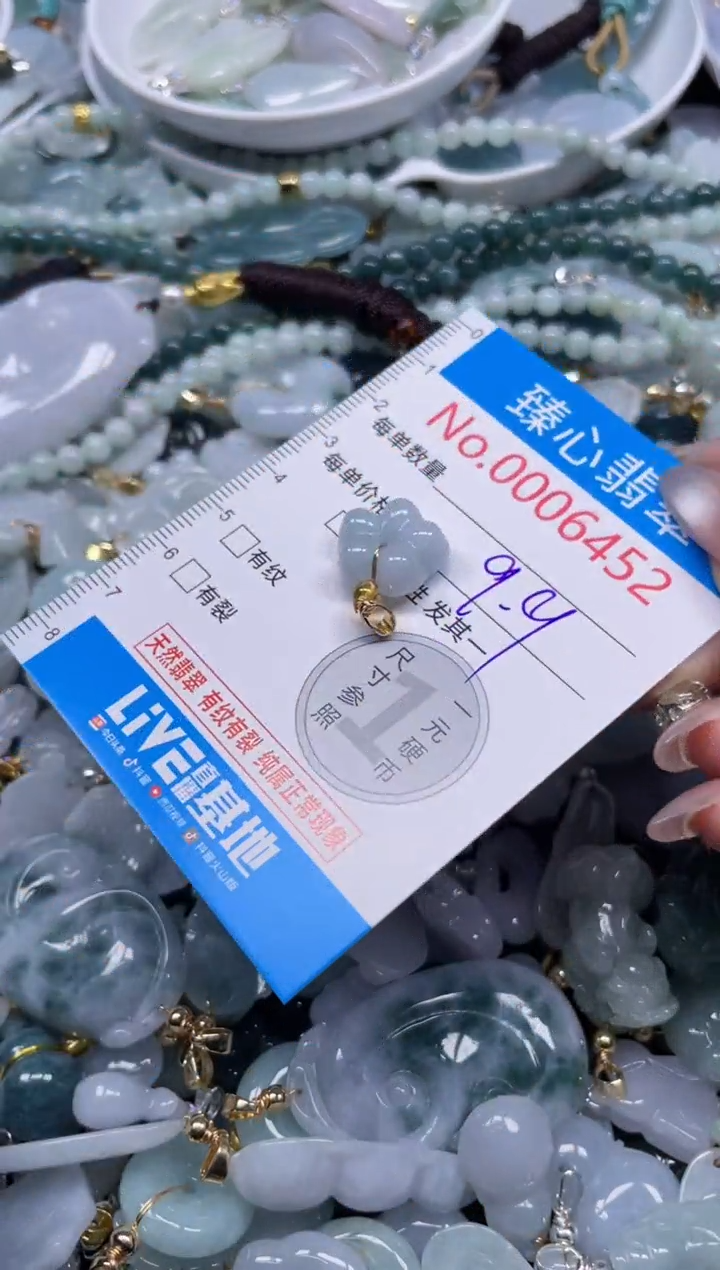 颈饰未镶嵌翡翠6452