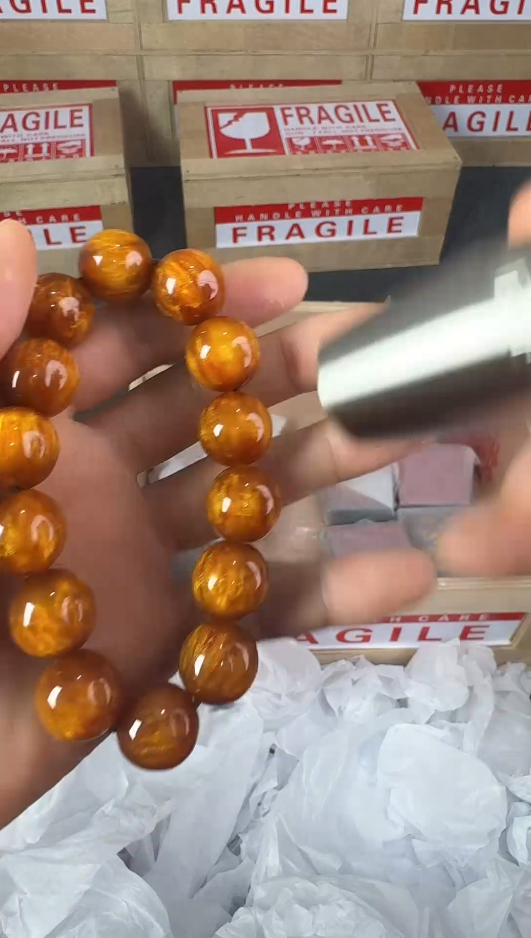 金丝手串精品文玩手串无礼盒闪购