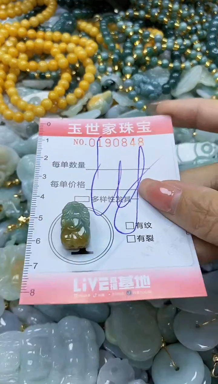 【闪购商品】翡翠颈饰未镶嵌闪购0190848