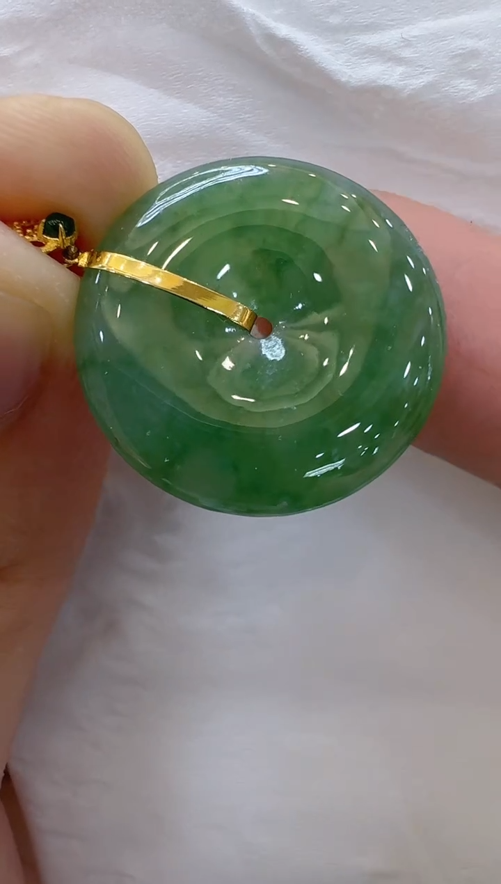 【闪购商品】翡翠吊坠(不含链)18K金镶嵌多样性团购发一件