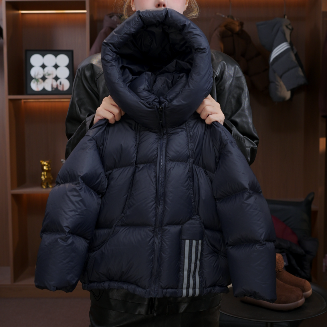 儿童羽绒服2025新款冬季加厚保暖亲子装童装韩版休闲羽绒服