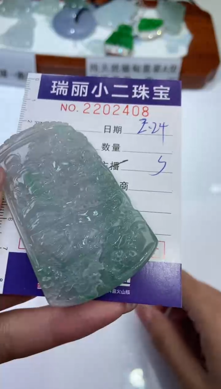 【闪购商品】翡翠颈饰未镶嵌2202408  