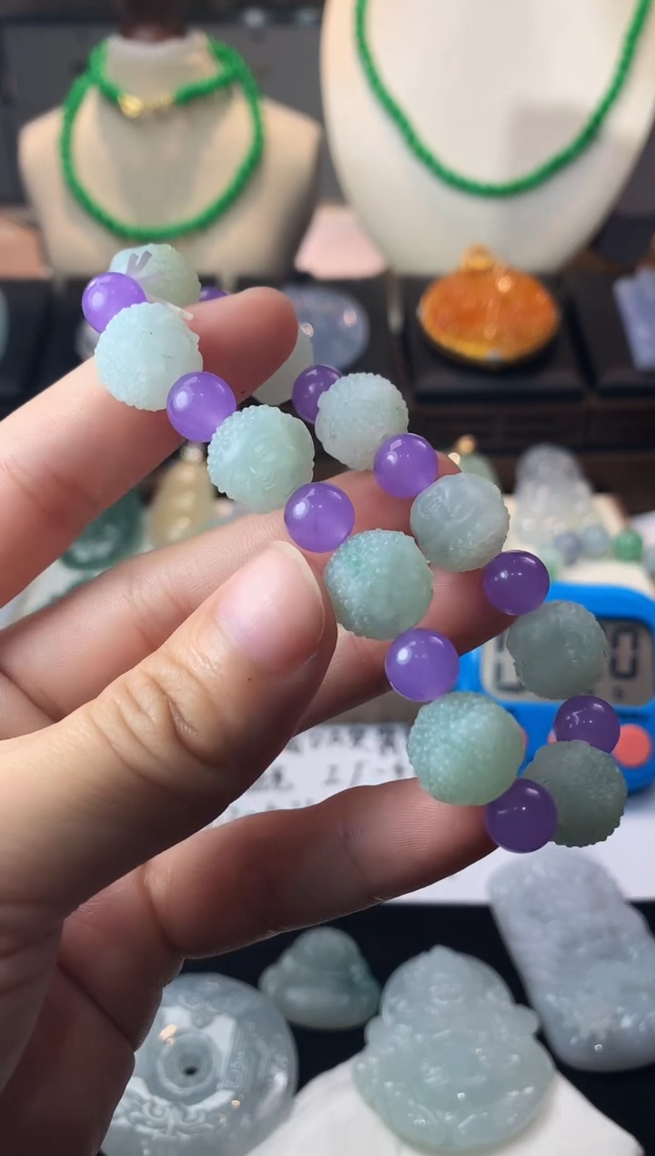 未镶嵌定制翡翠林*~毛货不退不换