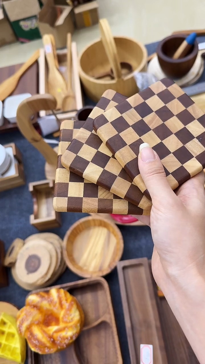 棋盘格4片全新不退不换