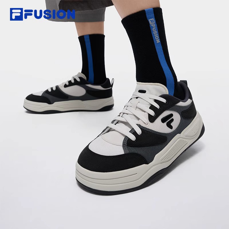 【潮牌】FILA斐乐男女鞋【BANK酷板鞋II】2025新款帆布鞋T12M532913F