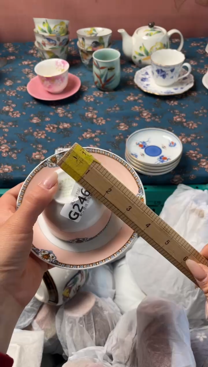瓷片紫*瓷器瓷器G246