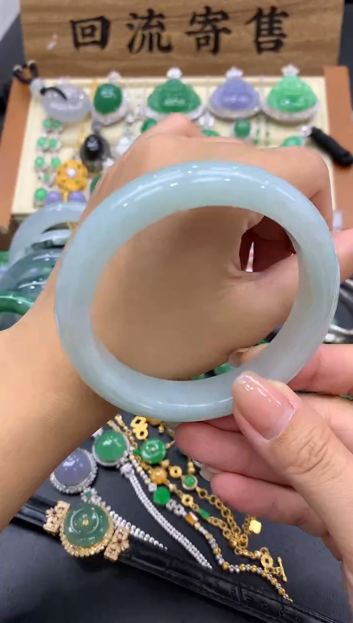 【闪购商品】翡翠手镯未镶嵌173-中国好珍宝