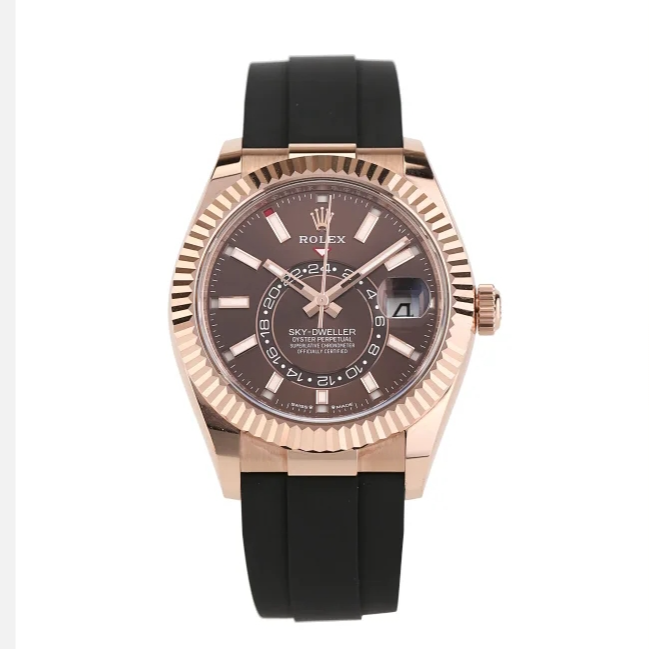 全新未使用 Rolex/劳力士 m336235卡25年劳力士纵航者男表7N917