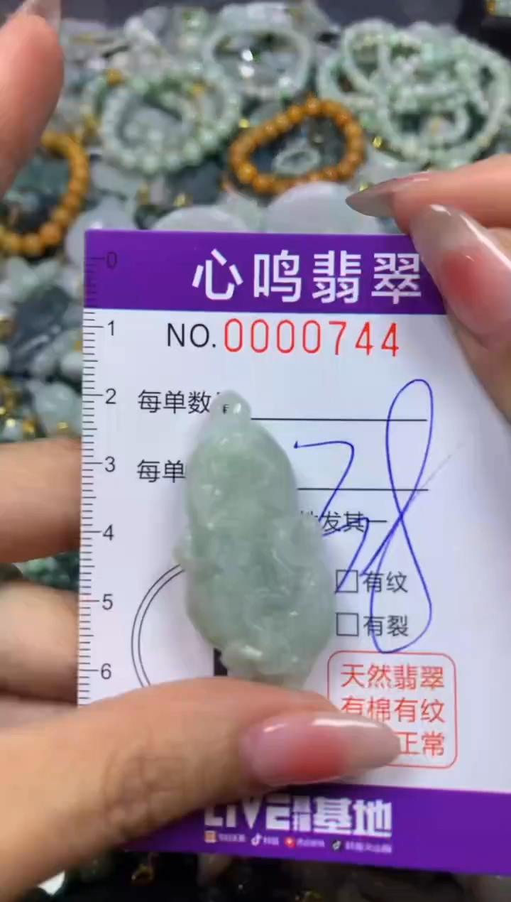 【闪购商品】翡翠颈饰未镶嵌闪购00744