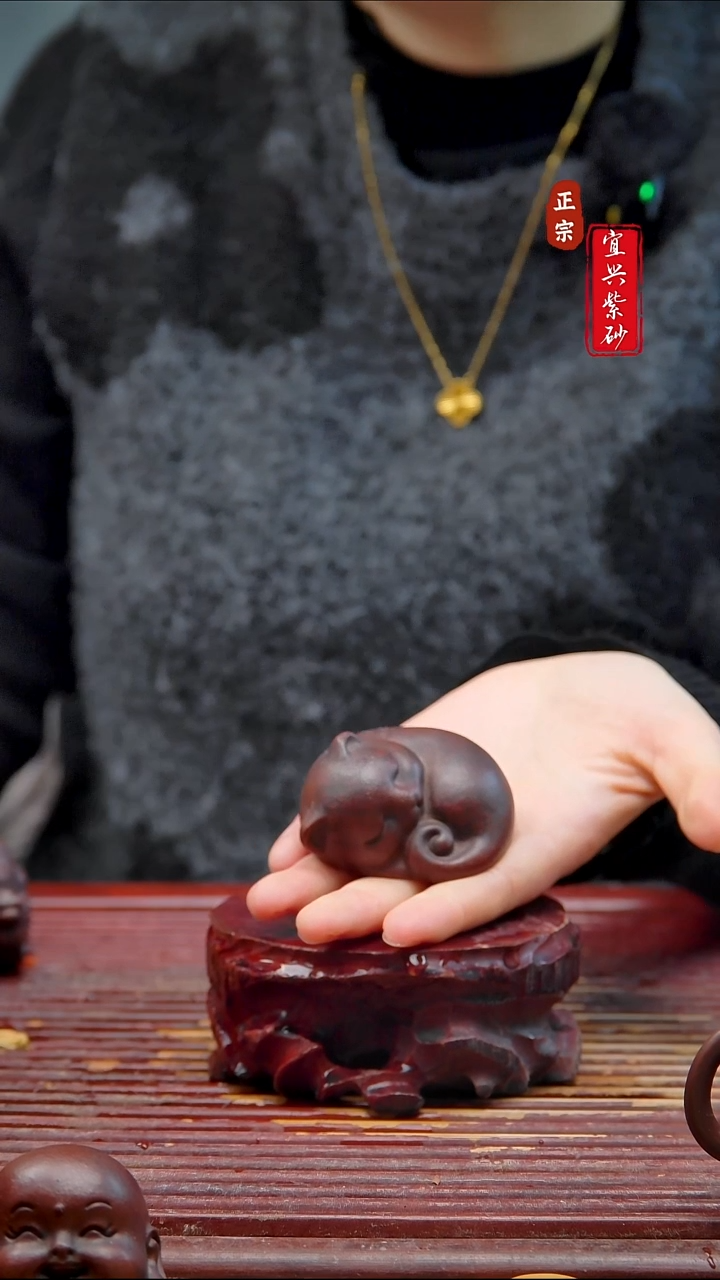 紫砂茶宠宜兴紫砂茶宠摆件