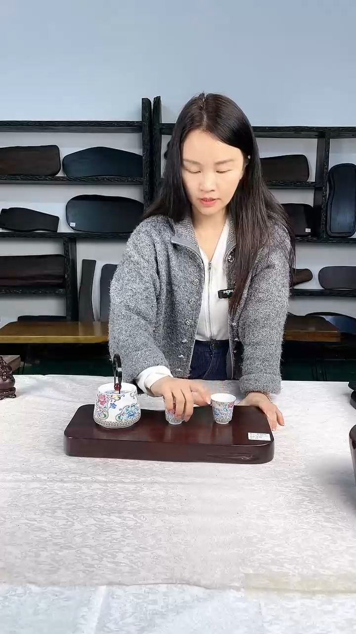 【闪购商品】久福乌木干泡茶盘