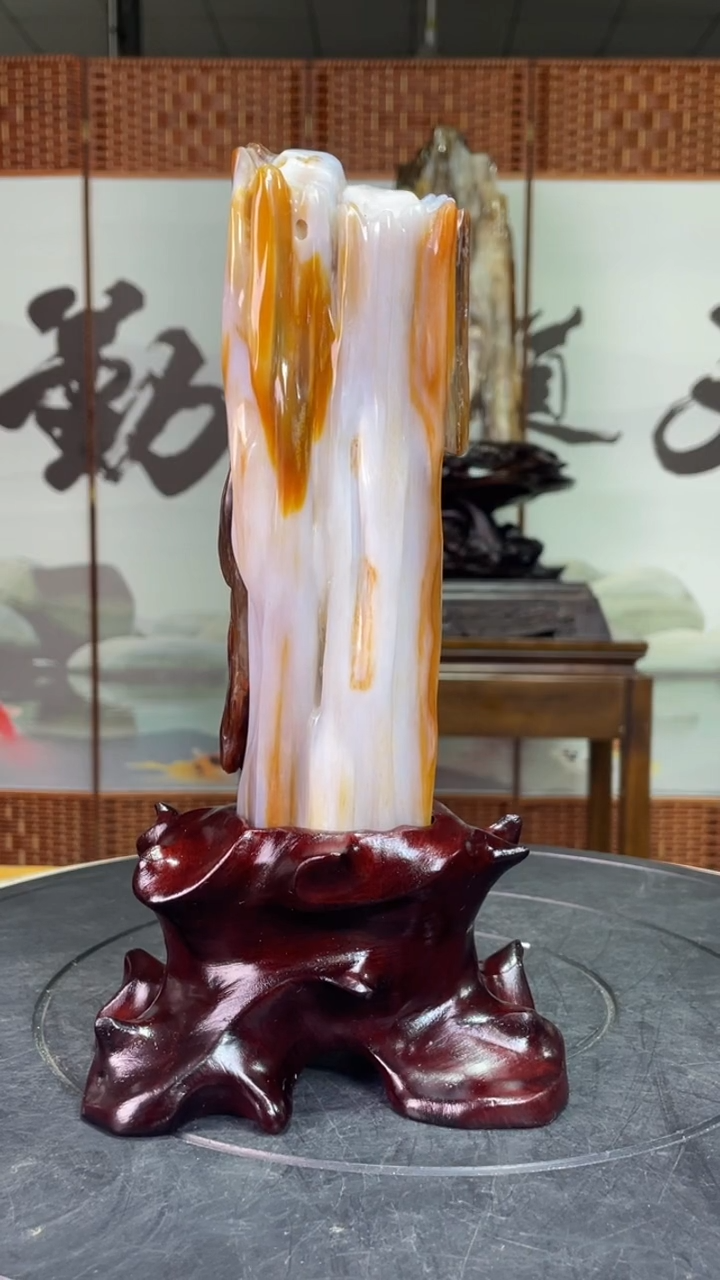 合金珠宝奇石硅化玉高25