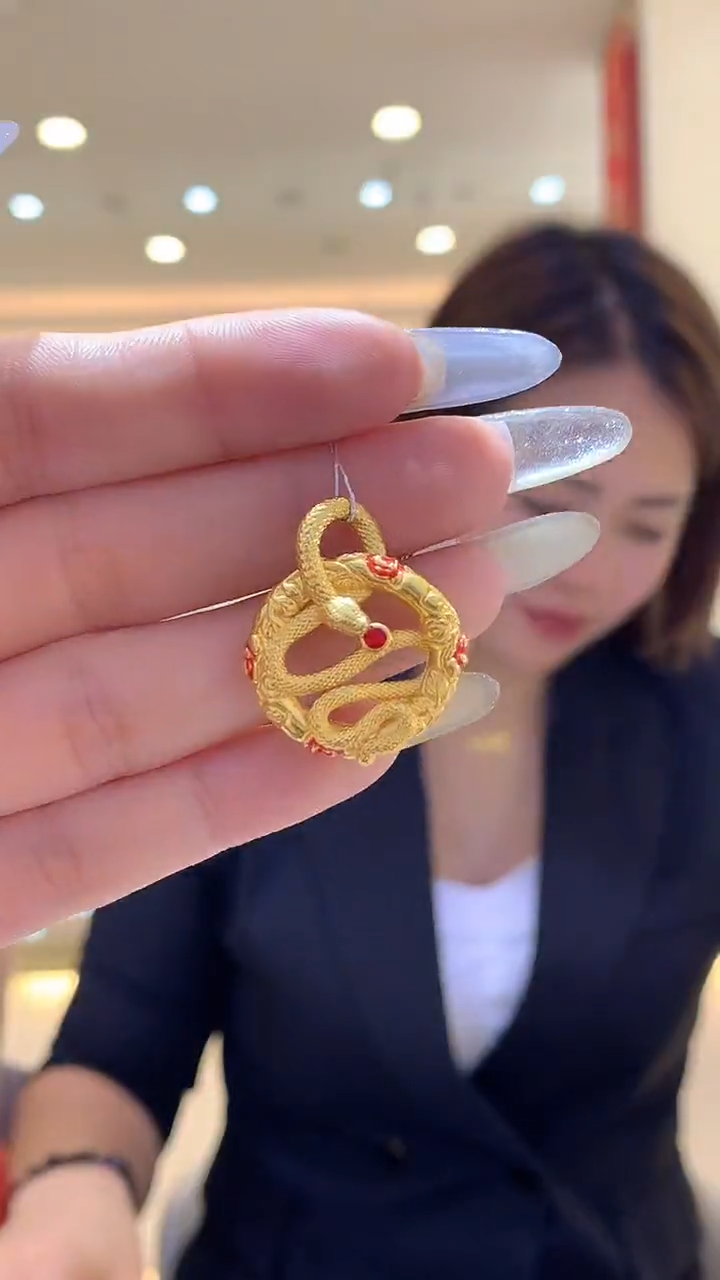 定制足金吊坠(不含链)XZF杨教授