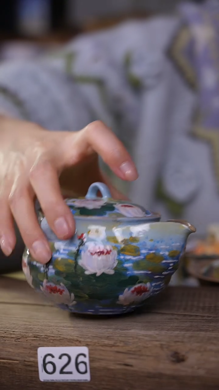 【闪购商品】瓷片油画风·彩绘·设计师石一款