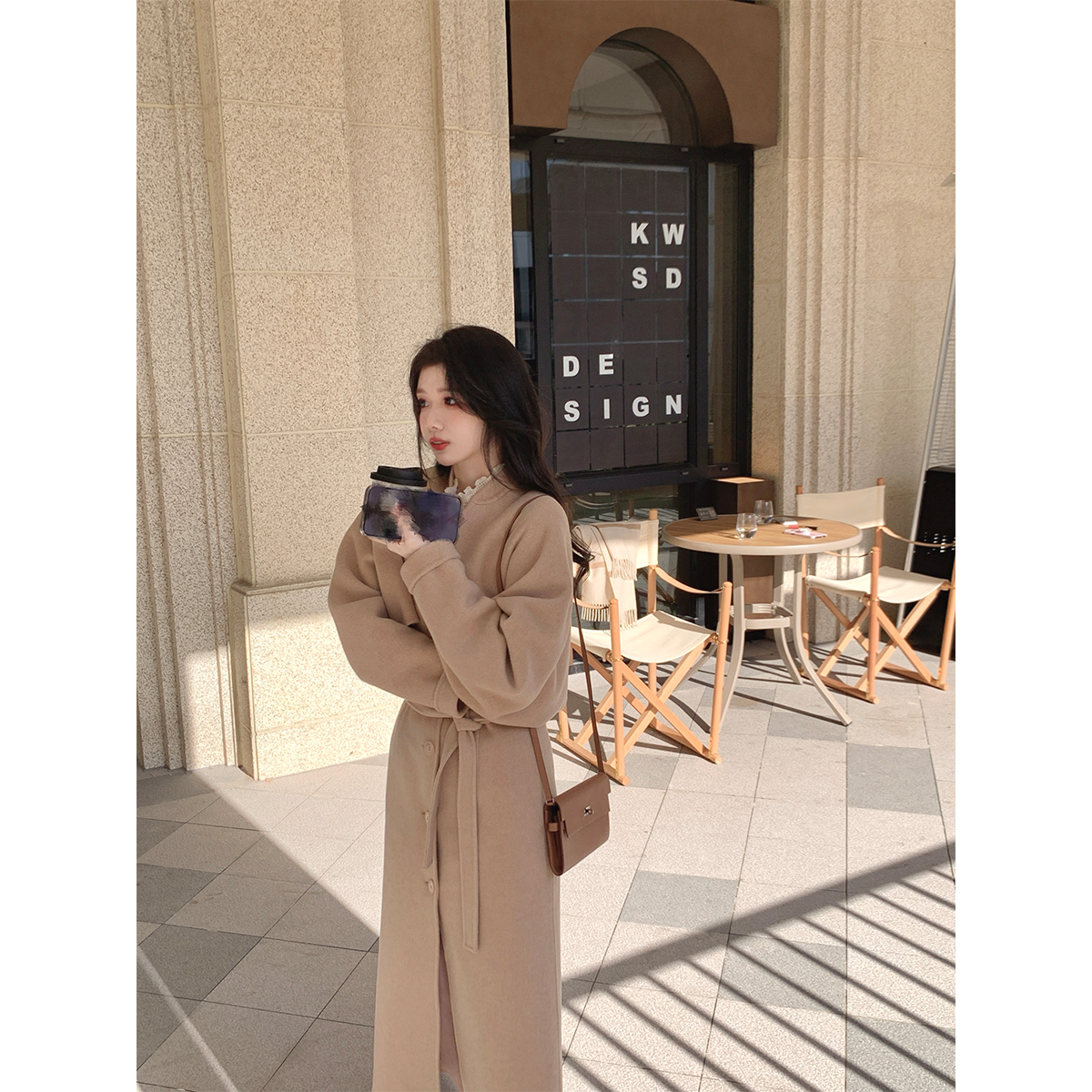 jill大姐姐 日常优雅的延伸 私服两件套大衣