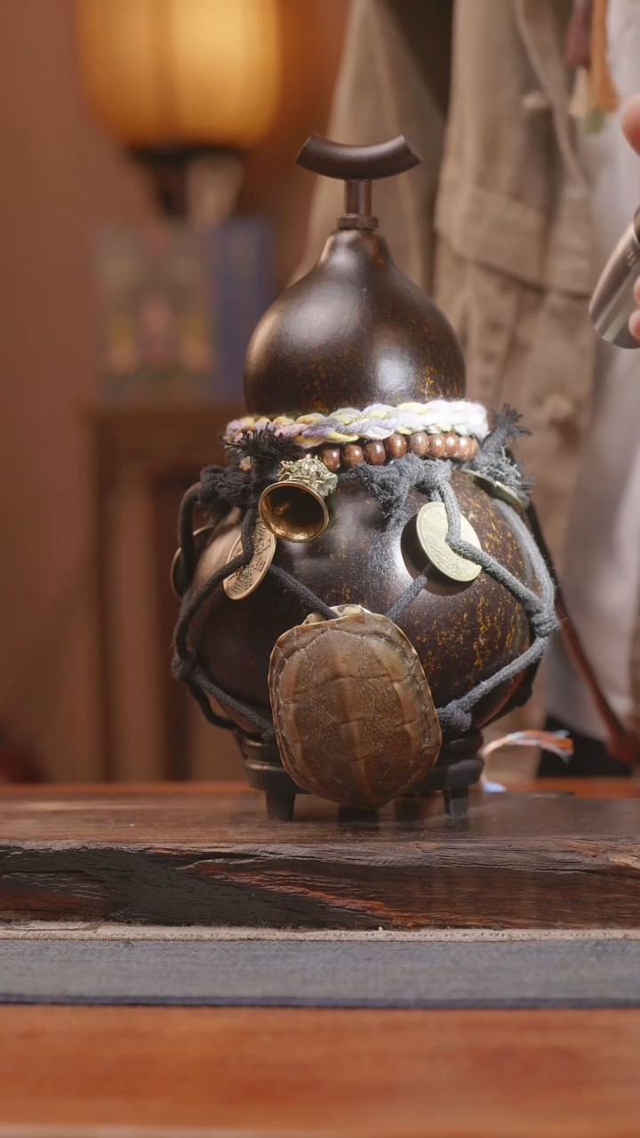 1546号精品大漆葫芦防腐防渗装水茶酒