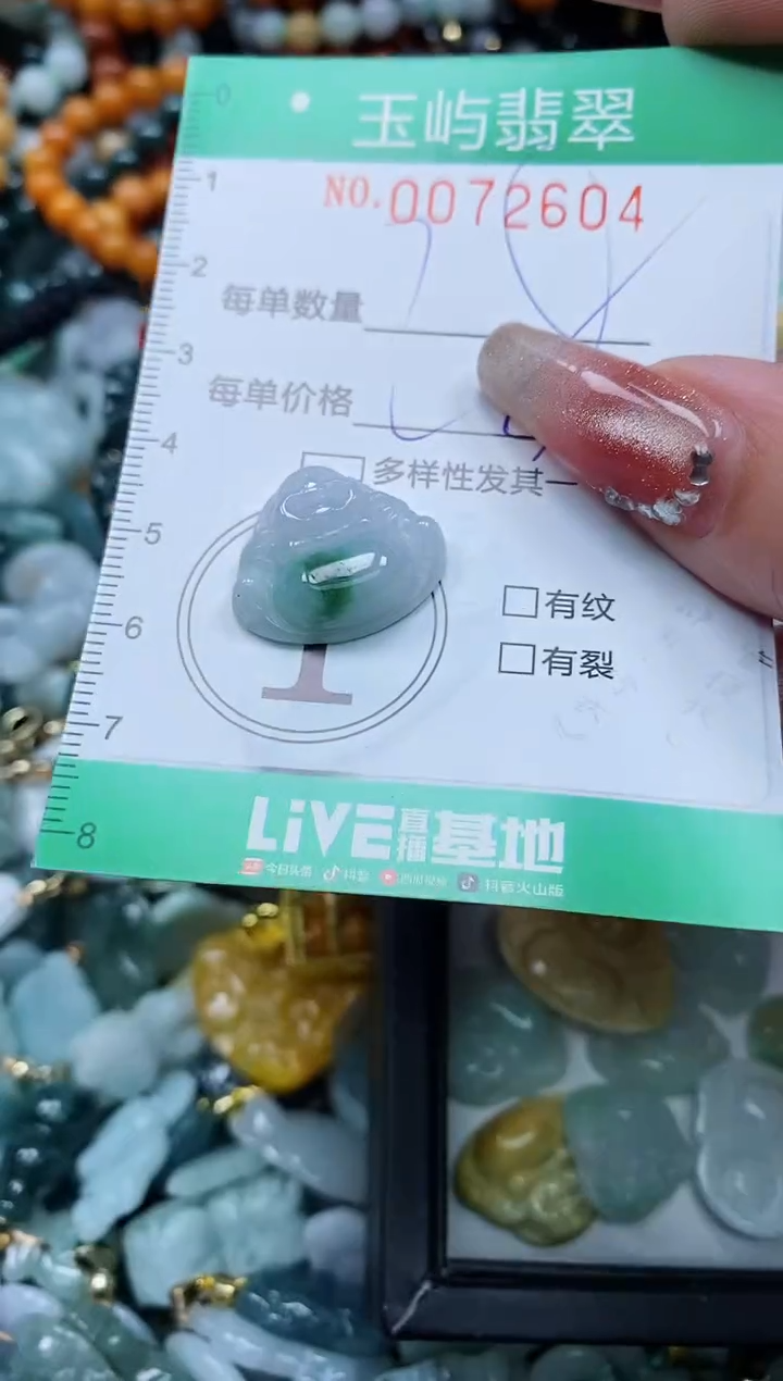 【闪购商品】翡翠颈饰未镶嵌闪购0072604