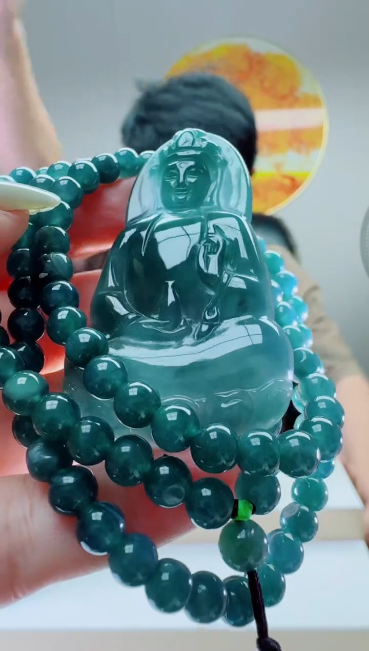 翡翠未镶嵌颈饰多样性随机发其一