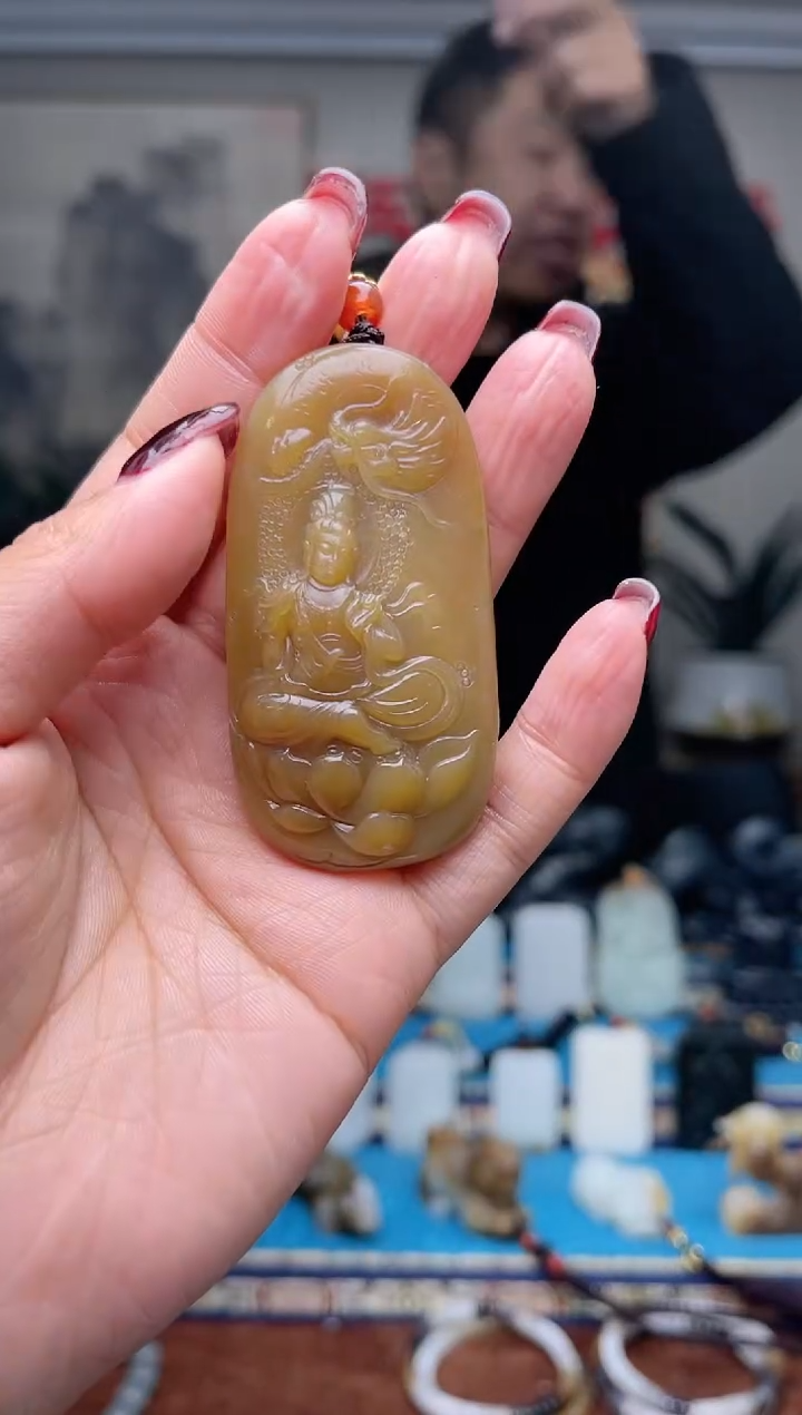 【闪购商品】和田玉挂件未镶嵌1