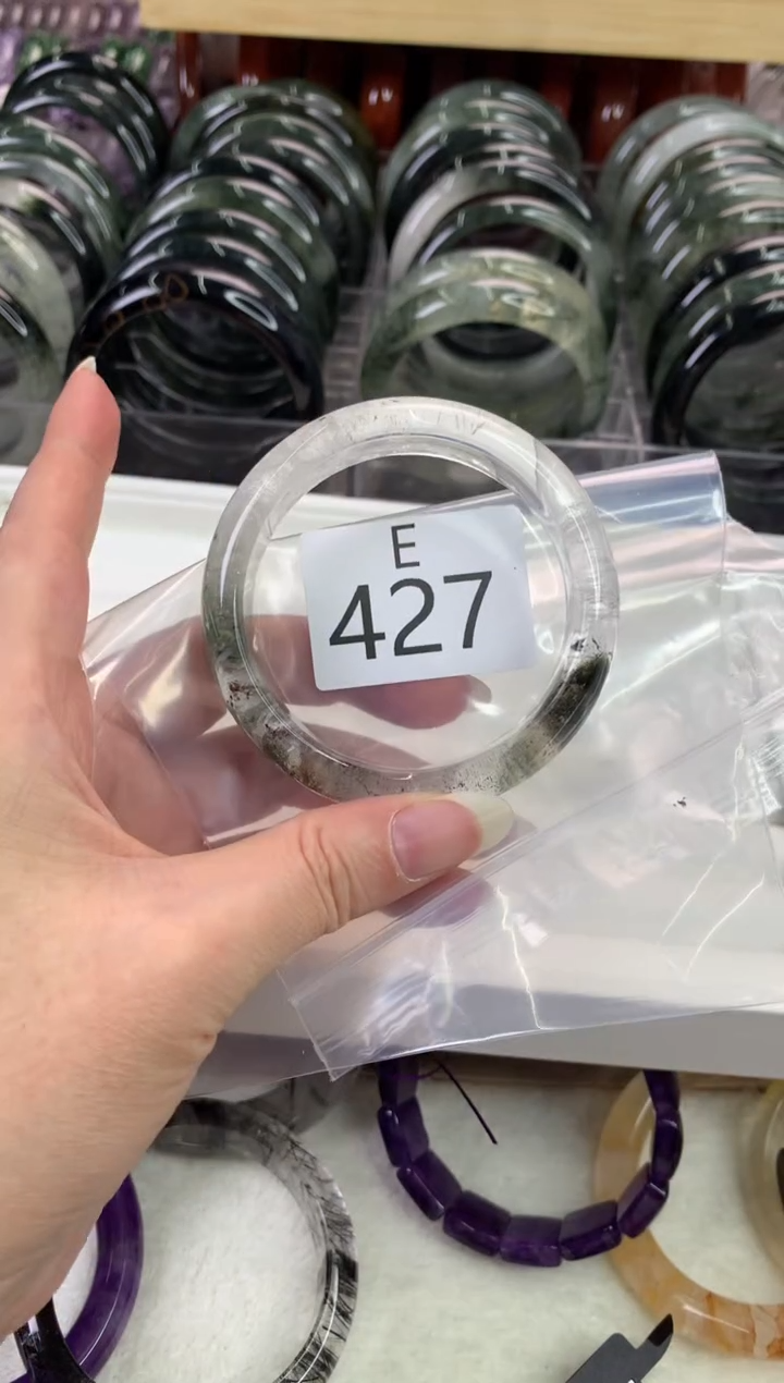 【闪购商品】水晶水晶手镯E未镶嵌427-55