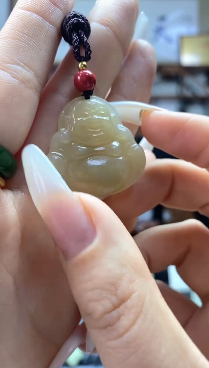 【闪购商品】和田玉挂件未镶嵌糖佛公