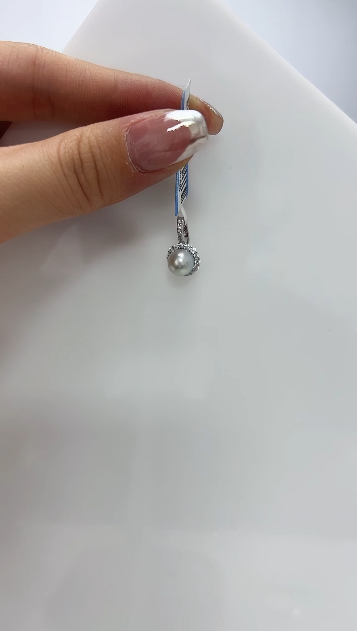 【闪购商品】海水珍珠DA银S925镶嵌吊坠 C834