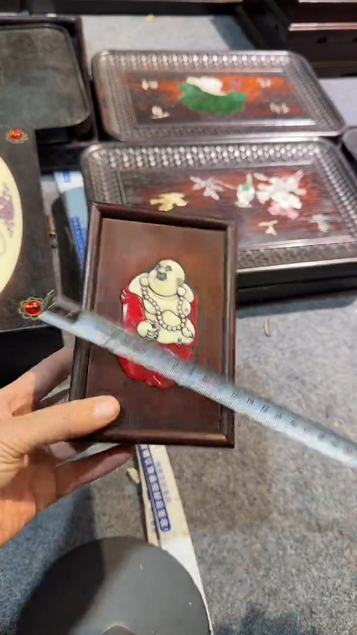 木紫檀拆件雕刻板以直播间实物为准微瑕老物件