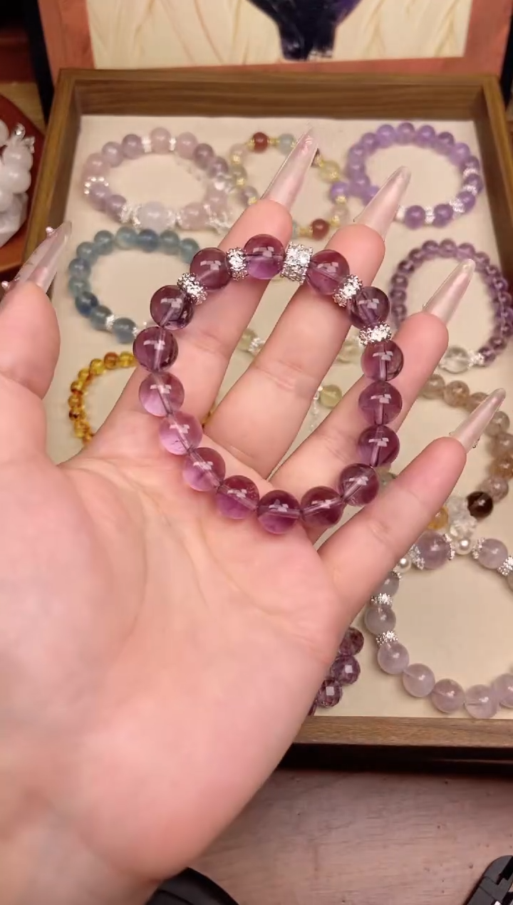 【闪购商品】水晶手链未镶嵌紫水晶