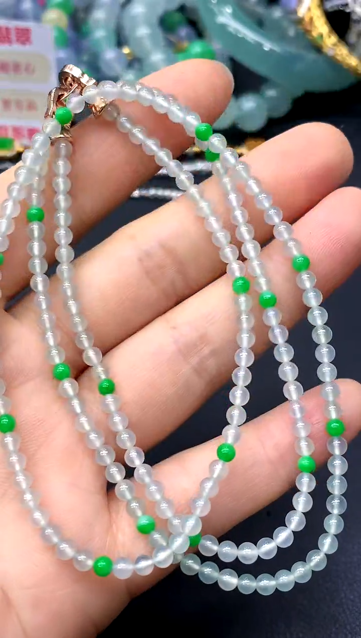 颈饰未镶嵌翡翠285-中国好珍宝