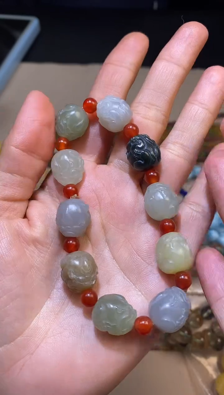 【闪购商品】和田玉手链未镶嵌手串