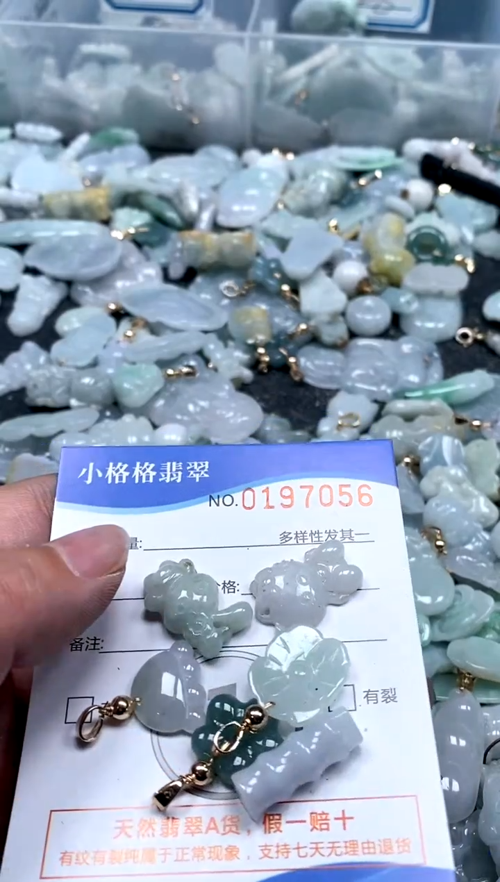 【闪购商品】翡翠颈饰未镶嵌闪购商品0197056