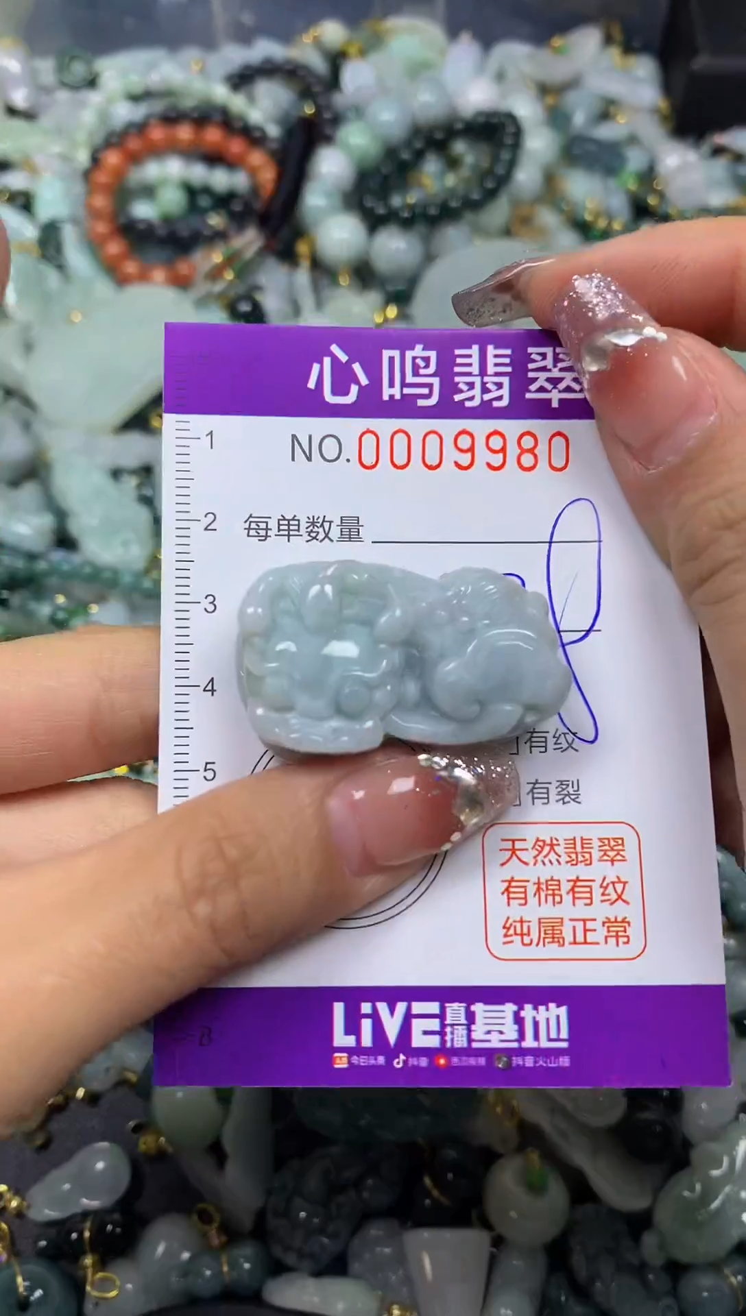 【闪购商品】翡翠颈饰未镶嵌闪购009980