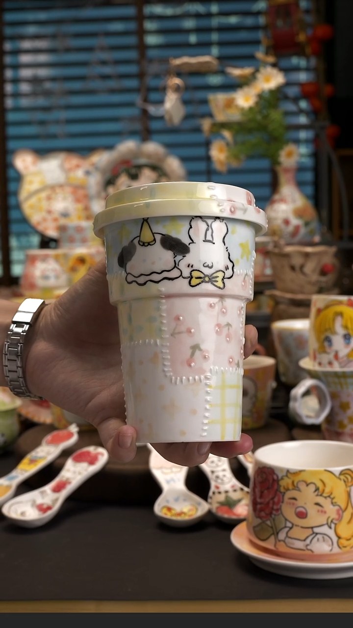 【闪购商品】【原创设计】景德镇手绘陶瓷